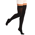 Чулки компрессионные с закрытым носком, класс компрессии 1, ТК.931 (Размер: №5+ Цвет: Черный)