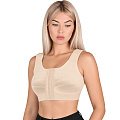 ID-600 Бюстгальтер компрессионный (XL, бежевый (Размер: XL Цвет: Бежевый)