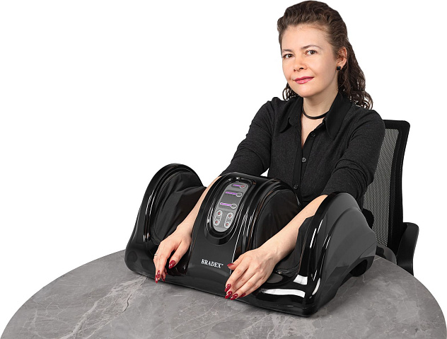Массажер для стоп и лодыжек "Блаженство", черный BRADEX