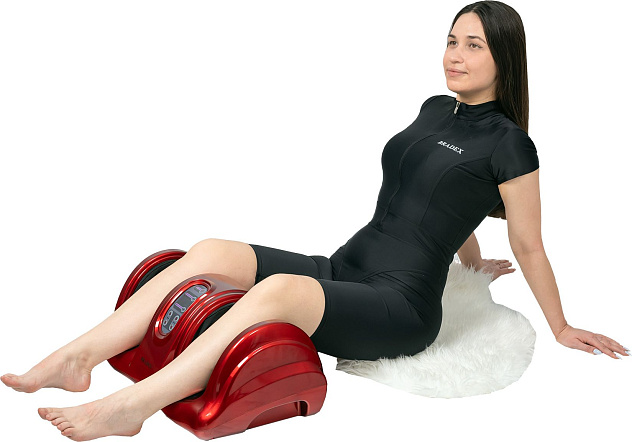 Массажер для стоп и лодыжек "Блаженство" красный BRADEX