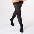 Чулки компрессионные с закрытым носком, класс компрессии 1, ТК.931 (Размер: №2 Цвет: Черный)