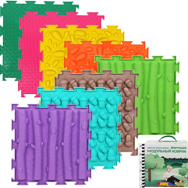 Коврик модульный ОРТОДОН "Лесная тропинка"