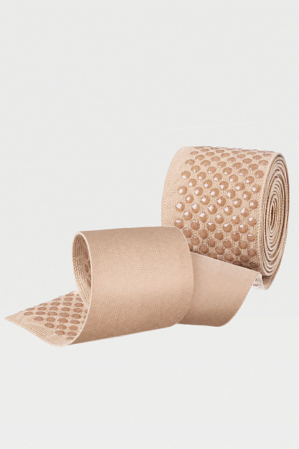 Чулки компрессионные прозрачные на широкое бедро (закрытый носок) 1 класс Idealista ID-300TW