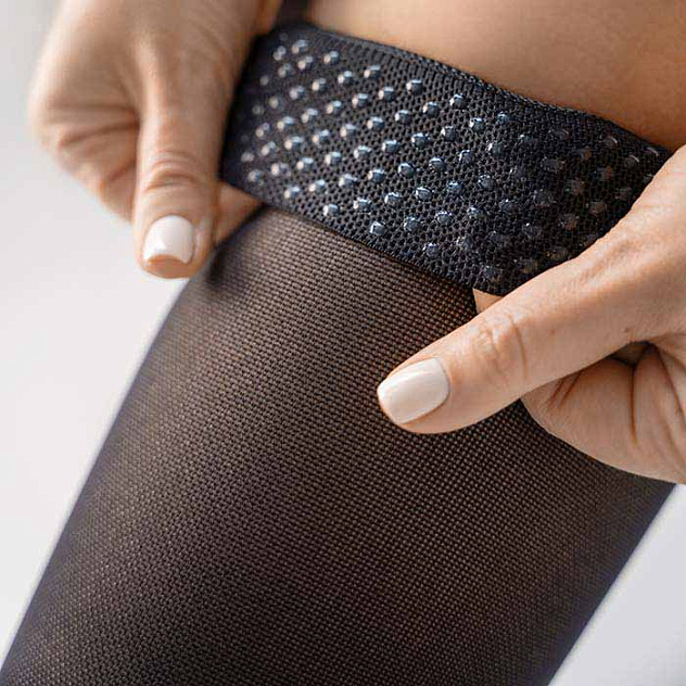 Чулки компрессионные с закрытым носком, класс компрессии 1, ТК.931