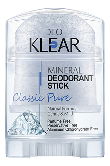 Дезодорант-кристалл "DEOKLEAR" Амонийный кристалл-минерал 60 гр