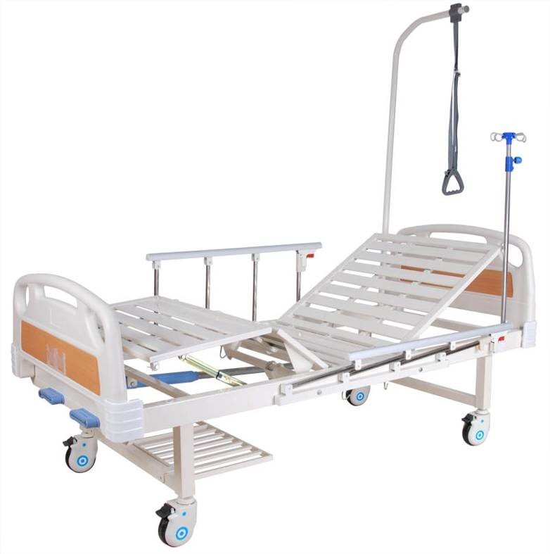 Кровать функциональная медицинская механическая Е-8 (ММ-2014Д-06 (матрас в комплекте)