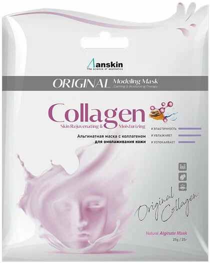 Маска альгинатная Collagen с коллагеном укрепляющая (саше) 25гр