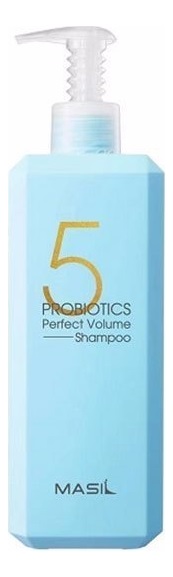 Шампунь для объема волос с пробиотиками MASIL 5 PROBIOTICS PERFECT 500мл